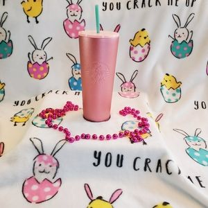 Starbucks Rose Gold 24oz Tumbler
